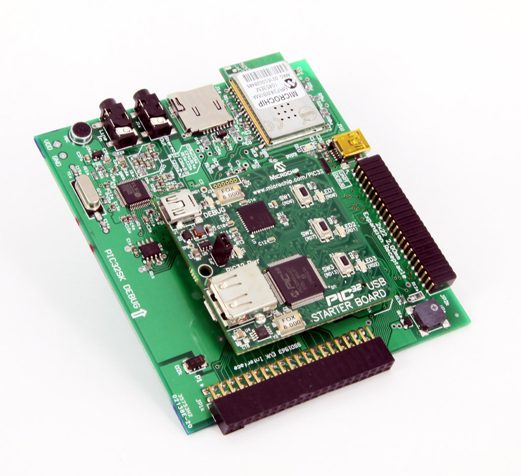 Multimedia Evaluation Kit for Microchip PIC32 Starter Kits